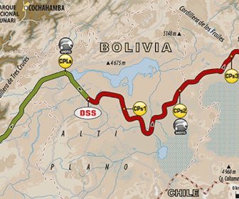 ダカール2017:第7ステージ・リザルト La Paz > Uyuni stage7-map