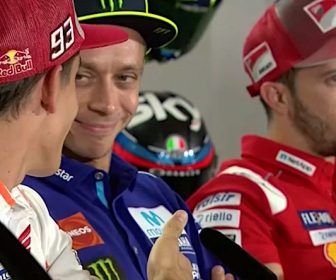 ロッシvsマルケス握手問題まとめ:Vol. 204まくら話 misano-2018-rossi-nega-marquez