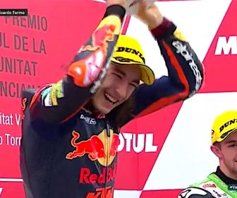 2018 バレンシアGP【モト3:決勝リザルト&トピックス】 2018-valencia-moto3-oncu-podio