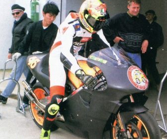 ロッシ&ビアッジ、ホンダ初テストの思い出:Vol. 220まくら話 rossi-honda-test