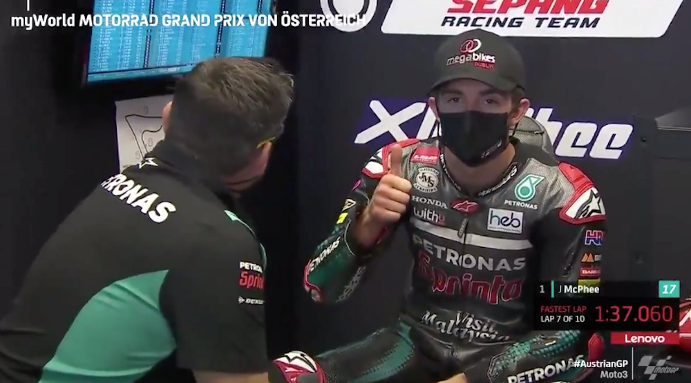 2020  オーストリアGP【モト3：FP2リザルト】