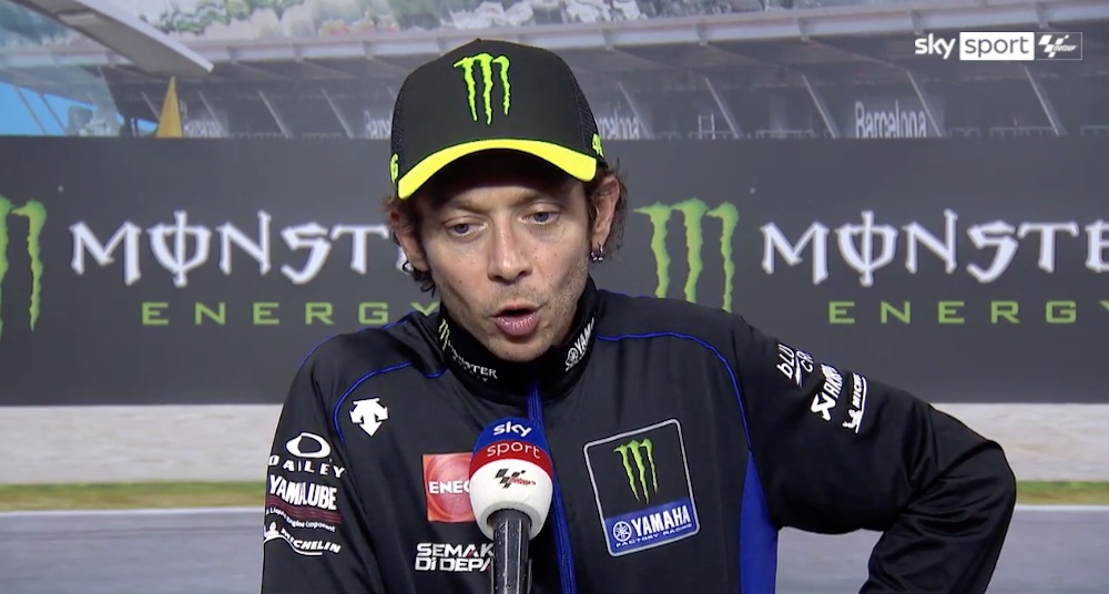 ロッシ『あまりにグリップがなくて衝撃的…』2020カタルーニャGP