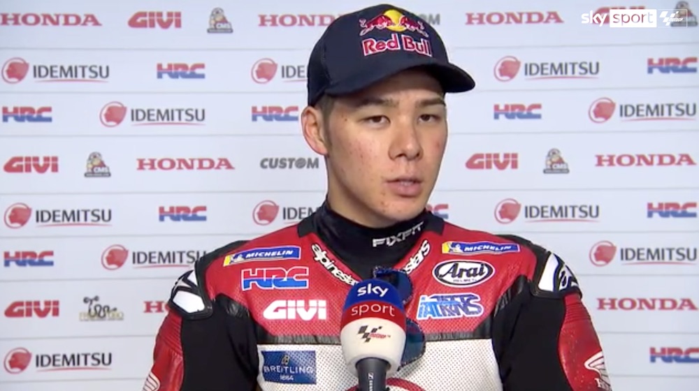 中上貴晶『ホンダ機に上手く合わせられ、子供のように楽しんでいる！』2020テルエルGP