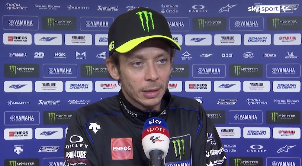 ロッシ、コロナ感染、欠場：2020アラゴンGP
