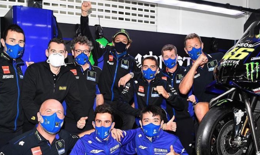 ロッシ陰性、参戦OK：2020バレンシアGP