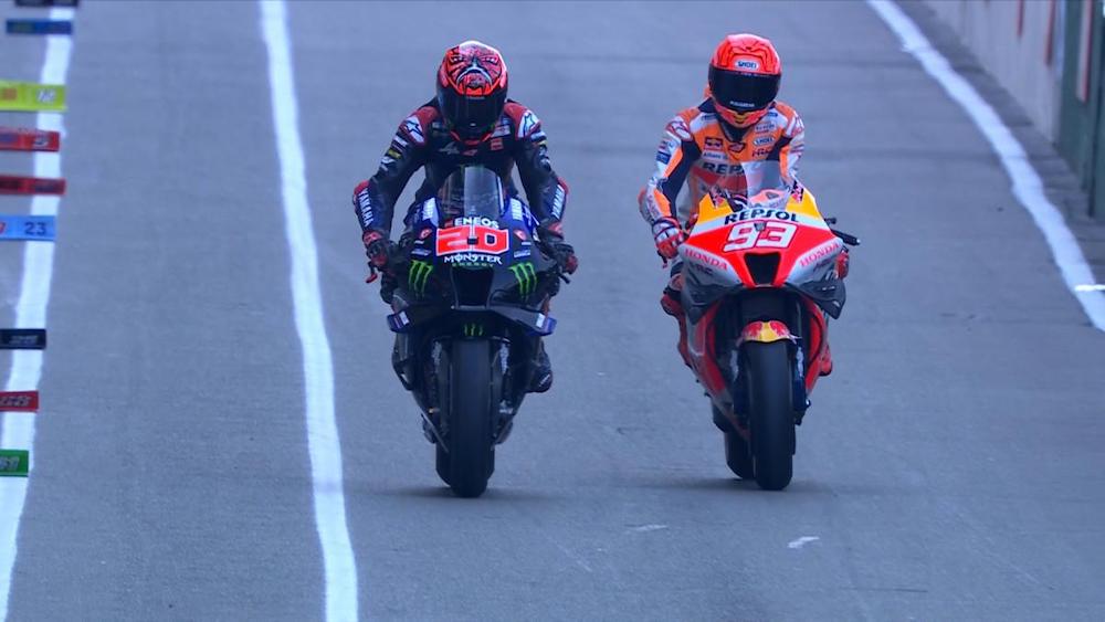 クアルタラロ『なぜFP3でマルク・マルケスを引っ張ってやったのか？』2022スペインGP