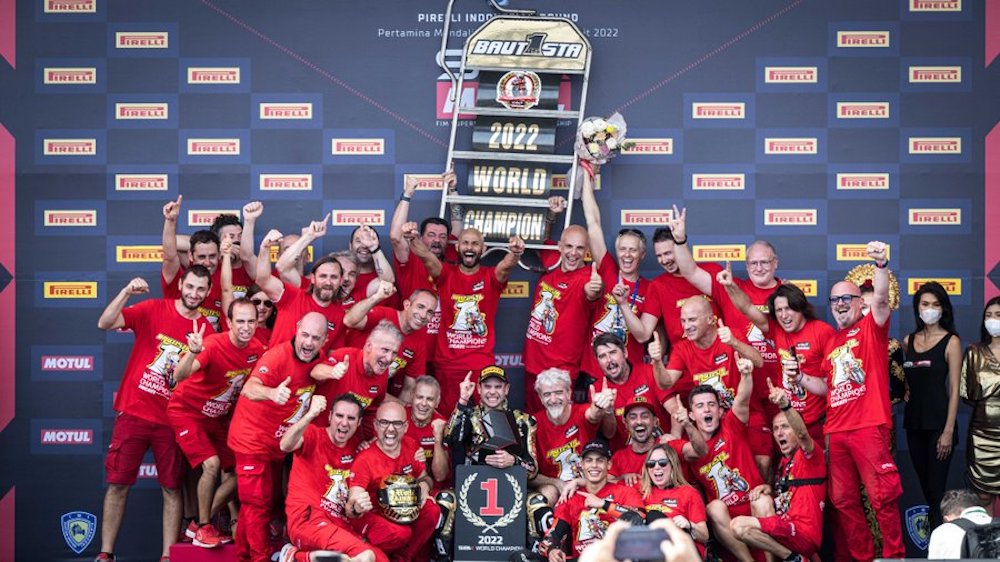 ドゥカティSBK総合優勝：ダッリーニャ『2022年開幕時からタイトル獲得イヤーになるかもしれないと思っていた』