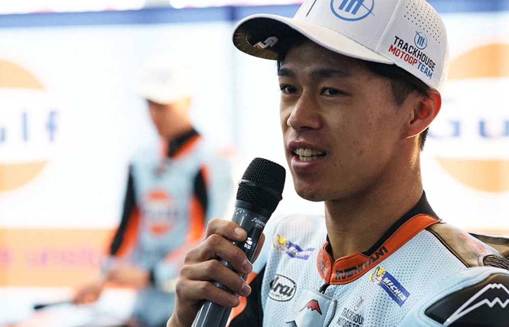 MOTOGP　クルーレプリカポロシャツ　M　小椋藍 Mサイズ 小椋藍選手着用 Trackhouse MotoGP Team Replica Unisex
