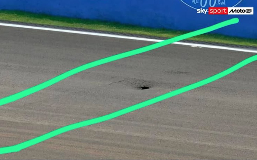 直線コースに陥没、スプリント実施めざして修復作業中：2026ブラジルGP