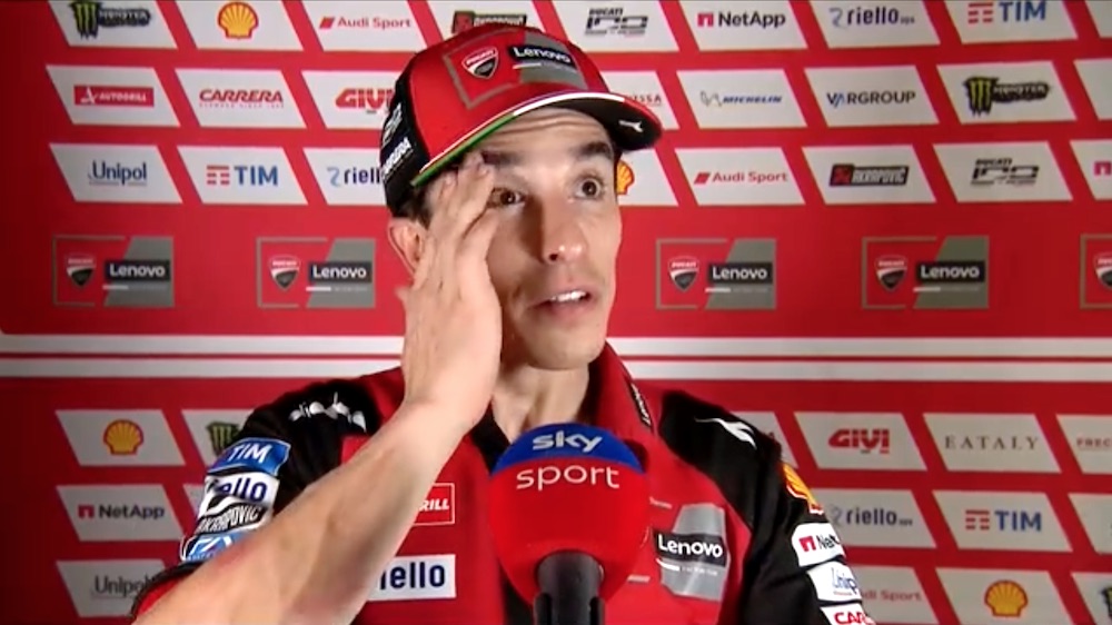 マルク・マルケス『タイヤより自分の身体の方に気を使わねばならず…』