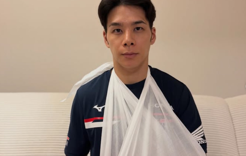 中上貴晶、FP1転倒、鎖骨骨折：2026日本GP
